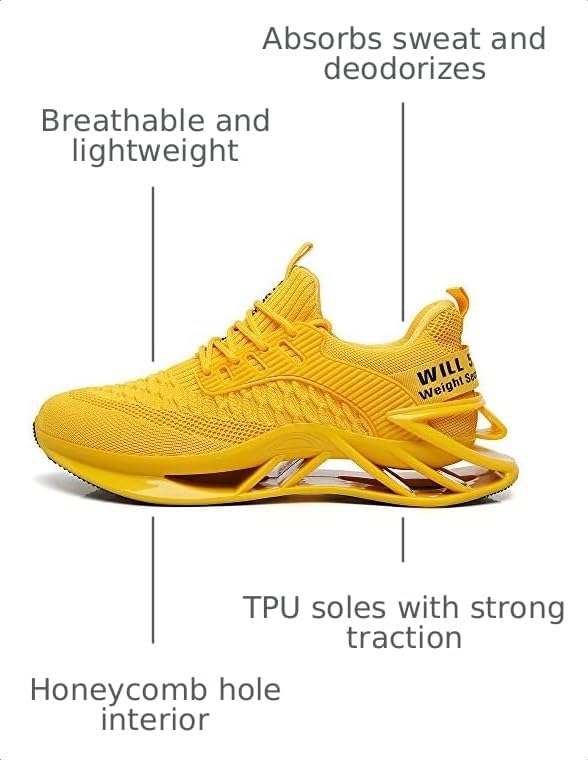 Men Sport Athletic Running Sneakers Walking Shoes
